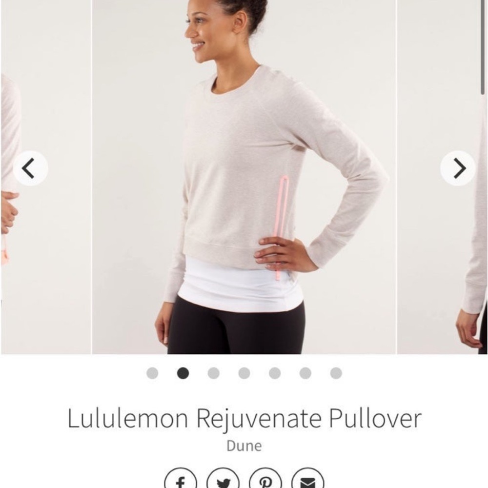 Lululemon Rejuvenate Pullover